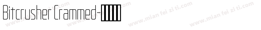 Bitcrusher Crammed字体转换